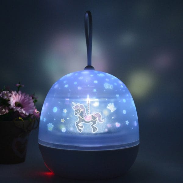 1991 USB / Battery Power Supply / Four Patterns / Eight Light Modes Night Projection Light - Image 11