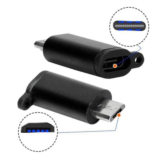 Android Type-C Female to Micro USB Adapter Mobile Phone Converter - Image 12