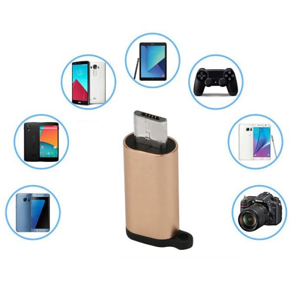 Android Type-C Female to Micro USB Adapter Mobile Phone Converter - Image 13
