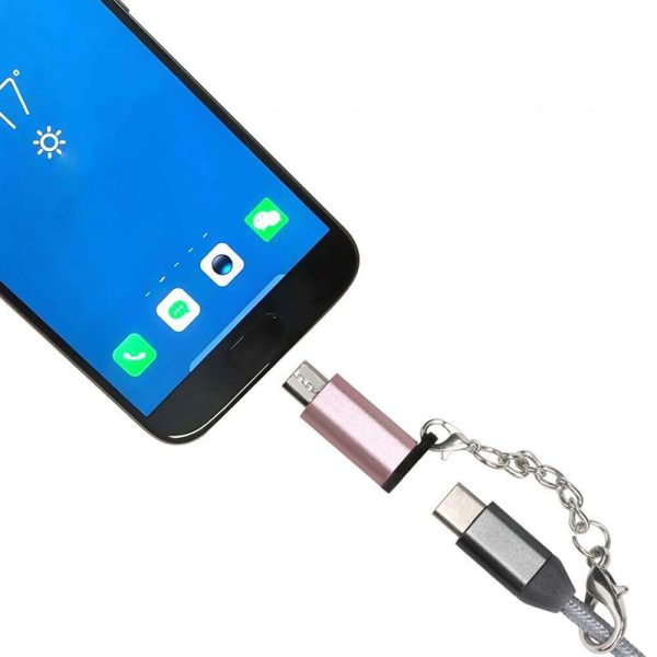 Android Type-C Female to Micro USB Adapter Mobile Phone Converter - Image 22
