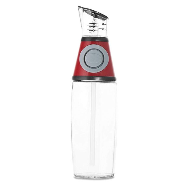 Controllable Metering Push Type Oil Bottle with Graduated - Image 4