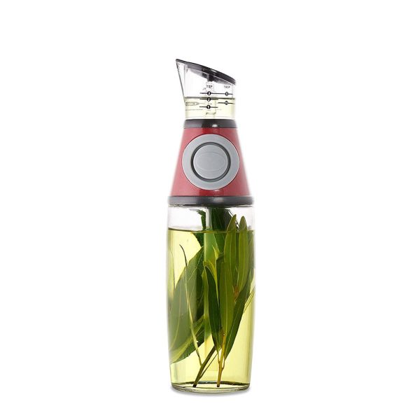 Controllable Metering Push Type Oil Bottle with Graduated - Image 5
