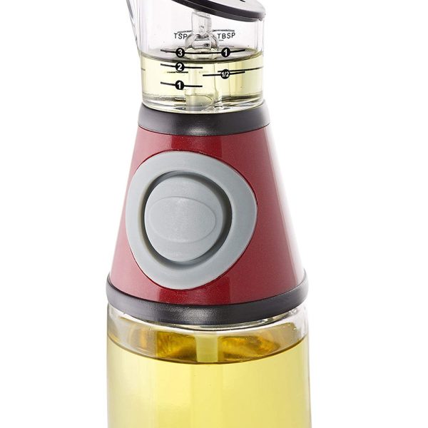 Controllable Metering Push Type Oil Bottle with Graduated - Image 8
