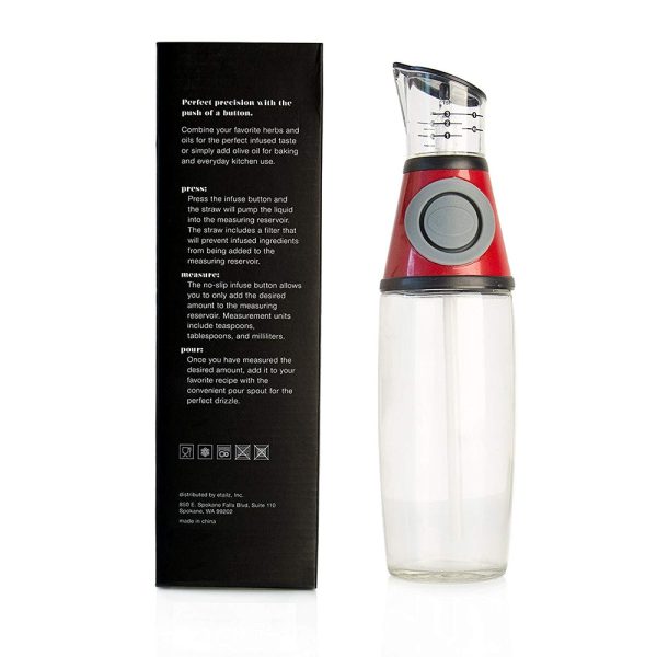Controllable Metering Push Type Oil Bottle with Graduated - Image 6