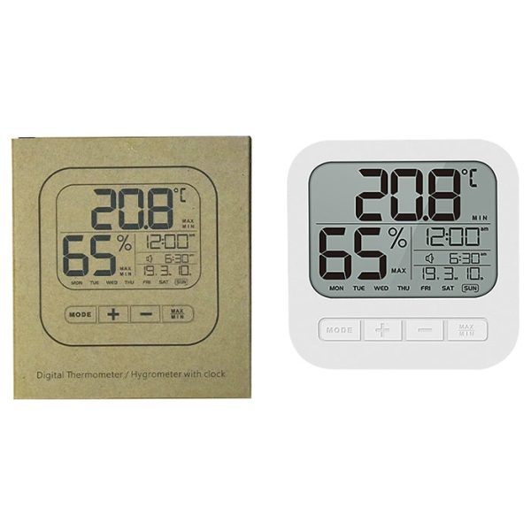 9921 Temperature Humidity Measurement Alarm Clock - Image 5
