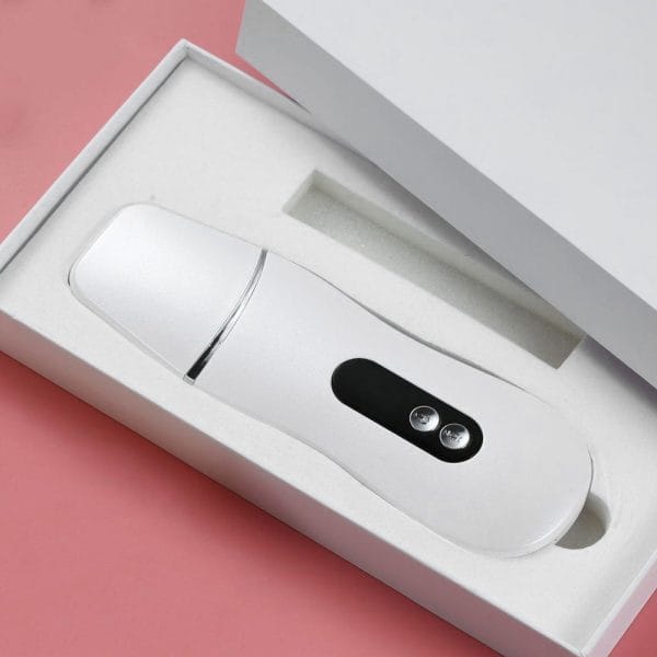 1905 Electric Ultrasonic Facial Scrubber Cleanse Massage Brighten Lift Skin Care Spatula - Image 5