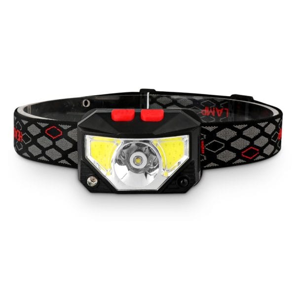 10W Outdoor Waterproof COB Night Headlamp with Waved Induction