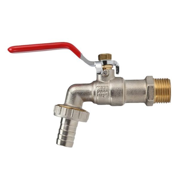1/2'' Brass Faucet Water Tap for Home Outdoor Garden with Manual Long Handle - Image 6
