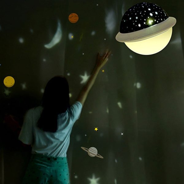 brelong USB Charging / Energy Saving / Light Weight LED Stellar Projection Lamp Night Light - Image 3