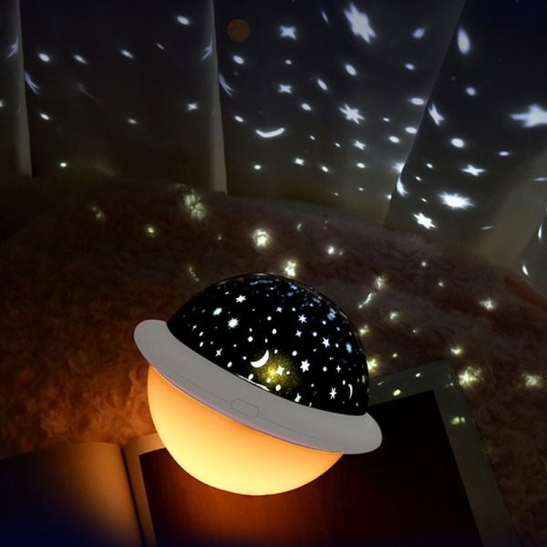 brelong USB Charging / Energy Saving / Light Weight LED Stellar Projection Lamp Night Light - Image 2