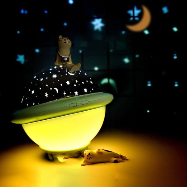 brelong USB Charging / Energy Saving / Light Weight LED Stellar Projection Lamp Night Light - Image 12