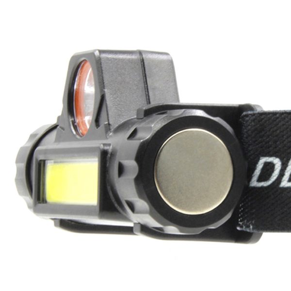 Brelong TD101 USB Rechargeable LED Magnetic Fishing Headlight Lightweight Sports Headlamp IPX6 Waterproof - Image 6