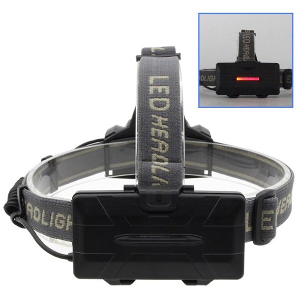 Brelong K71 USB Rechargeable LED Sensor Fishing Headlight Lightweight Sports Headlamp IPX4 Waterproof - Image 5
