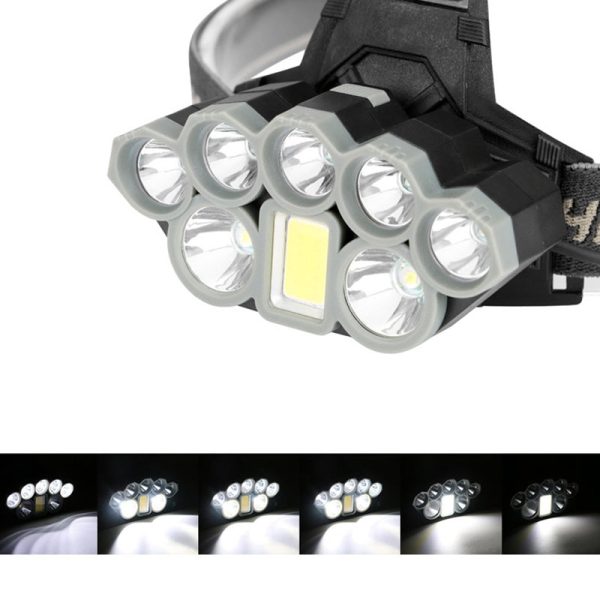 Brelong K71 USB Rechargeable LED Sensor Fishing Headlight Lightweight Sports Headlamp IPX4 Waterproof - Image 6
