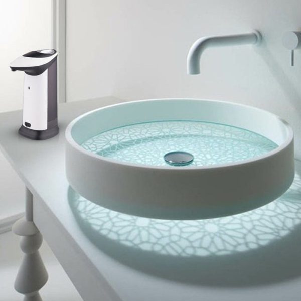 420ml Intelligent Induction Automatic Sensor Soap Dispenser with LED Lighting - Image 3