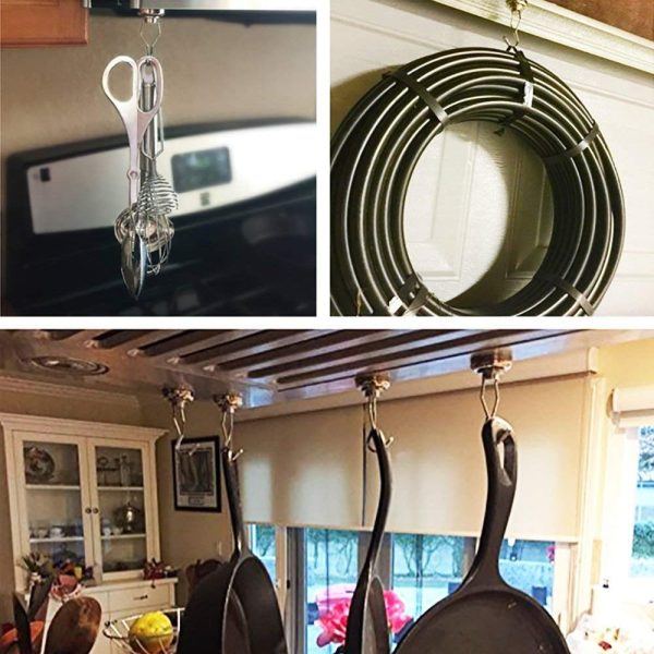 8PCS SNG25L Swivel Swing Neodymium Magnetic Hook for Hanging - Image 2