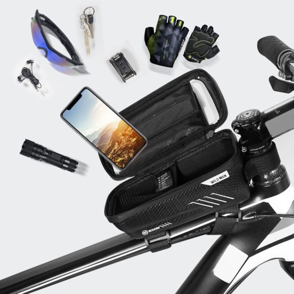 Bike Bag Waterproof TPU Sensitive Touch Screen Multifunctional Handlebar Holder Motorcycle Cellphone Mounts Universal - Image 4