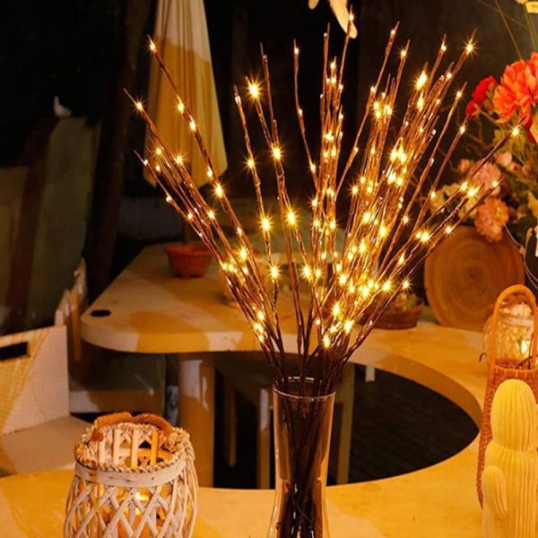 20 LED Simulation Branch Indoor Festival Decoration Light String - Image 2