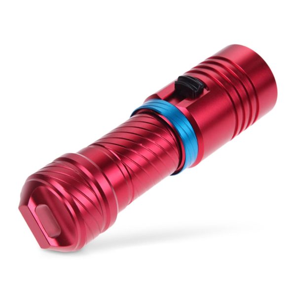 Asafee AF38 LED Flashlight Electric Torch Diving Underwater Light Lamp - Image 7