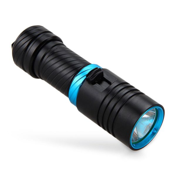 Asafee AF38 LED Flashlight Electric Torch Diving Underwater Light Lamp - Image 12