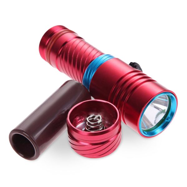 Asafee AF38 LED Flashlight Electric Torch Diving Underwater Light Lamp - Image 10