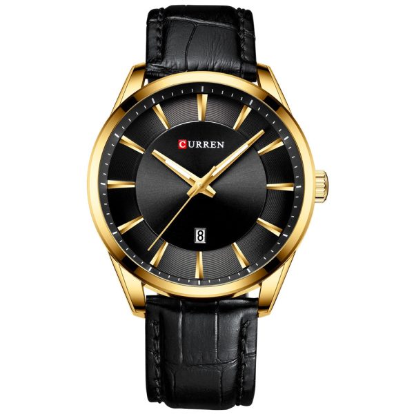 CURREN 8365 Men's Round Belt Watch Waterproof - Image 22