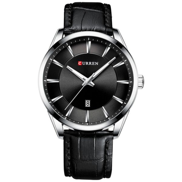 CURREN 8365 Men's Round Belt Watch Waterproof - Image 19