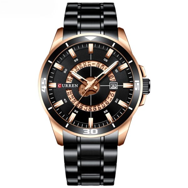CURREN Men's Round Calendar Watch - Image 15