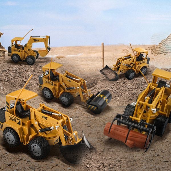 8071E 2.4G Remote Control 5-channel Simulation RC Forklift Truck Toy Gift - Image 5