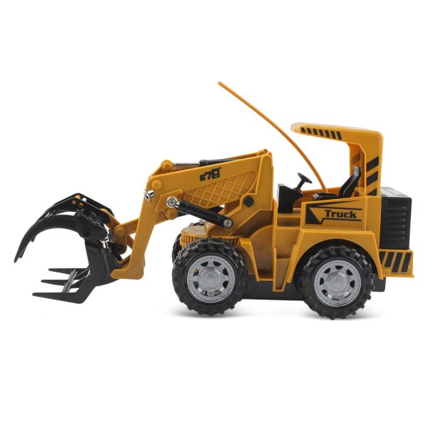 8074E 2.4G Remote Control 5-channel Simulation Grab Wood RC Engineering Truck Toy Gift - Image 2
