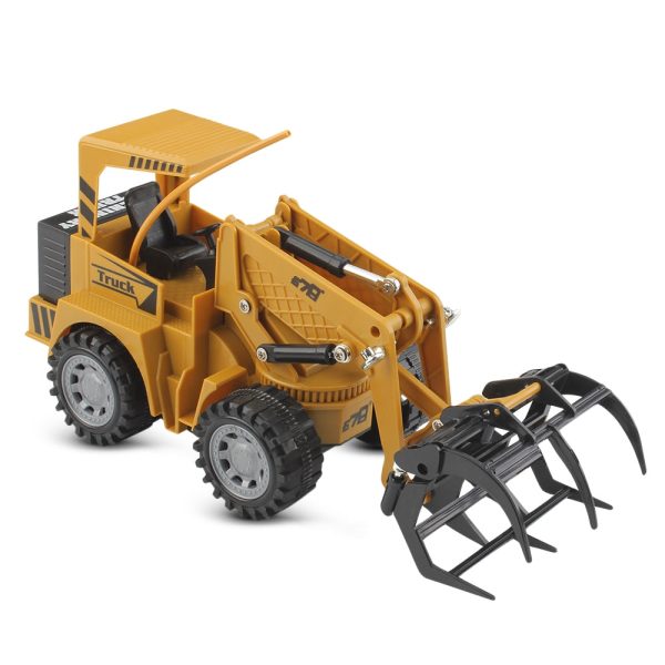8074E 2.4G Remote Control 5-channel Simulation Grab Wood RC Engineering Truck Toy Gift - Image 3