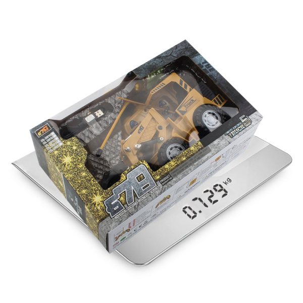 8074E 2.4G Remote Control 5-channel Simulation Grab Wood RC Engineering Truck Toy Gift - Image 6