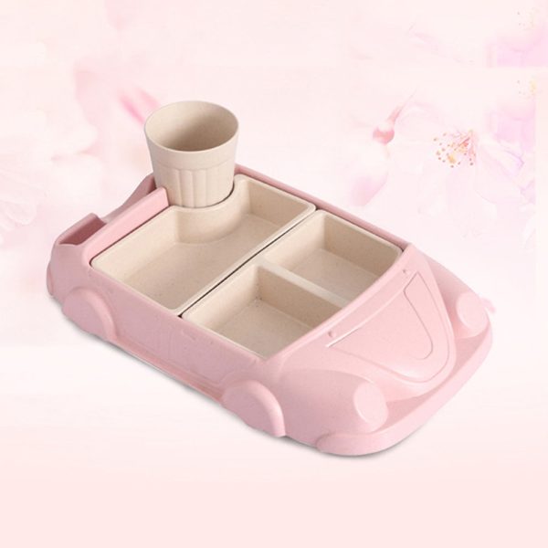 Baby Separated Bowl Creative Car Styling Tableware Breakfast Dinner Plate - Image 2
