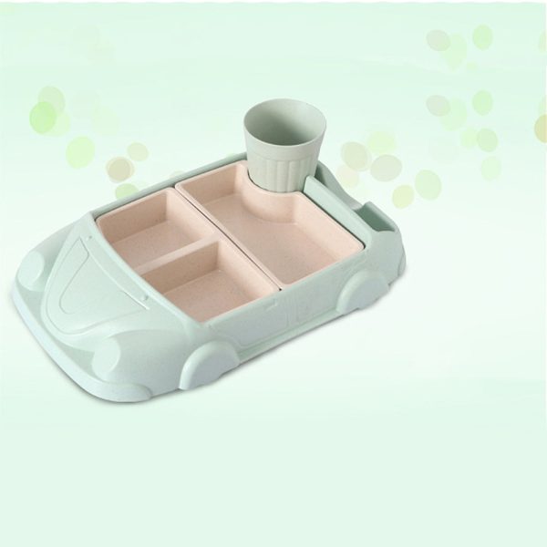 Baby Separated Bowl Creative Car Styling Tableware Breakfast Dinner Plate - Image 7