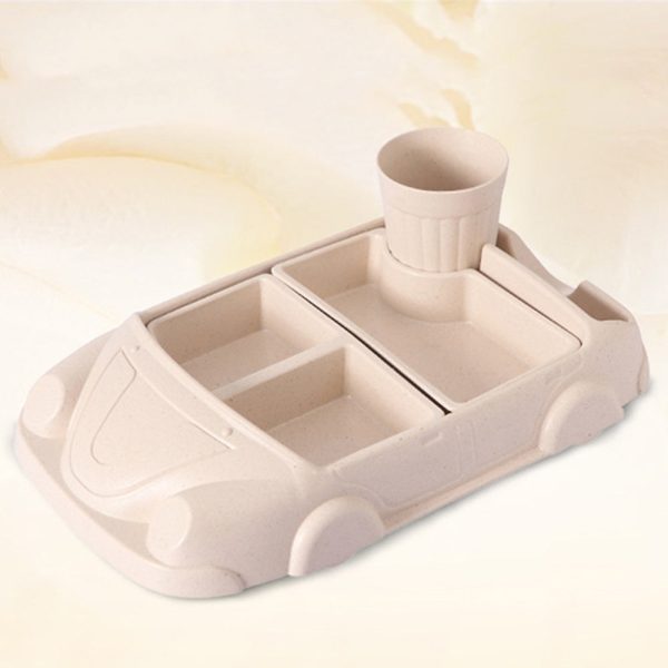 Baby Separated Bowl Creative Car Styling Tableware Breakfast Dinner Plate - Image 11