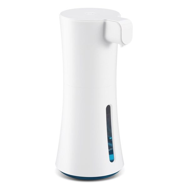 450ML Auto-induction Foam Soap Dispenser Infrared Sensor Fine Foam Transparent Design Indicator Button - Image 2