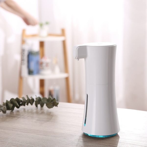 450ML Auto-induction Foam Soap Dispenser Infrared Sensor Fine Foam Transparent Design Indicator Button - Image 6