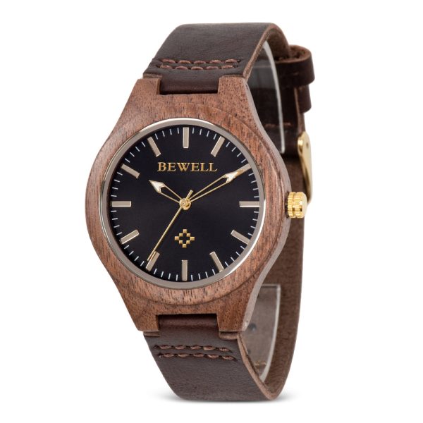 BEWELL ZS - W169A Women Quartz Watch Leather Strap - Image 3