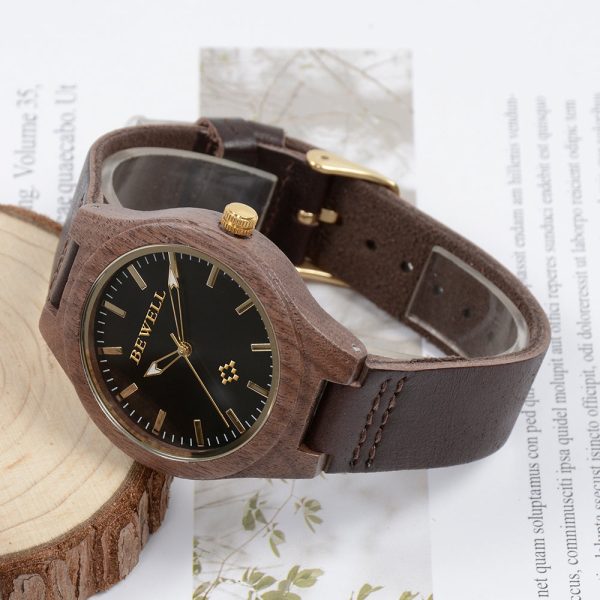 BEWELL ZS - W169A Women Quartz Watch Leather Strap - Image 5