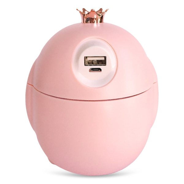 Cute Crown Penguin Air Humidifier Aroma Essential Oil Diffuser Night Lamp - Image 2