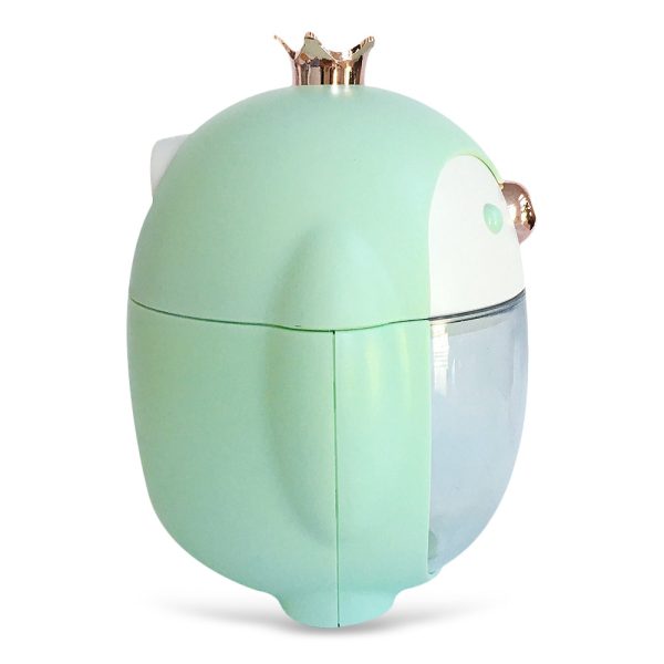 Cute Crown Penguin Air Humidifier Aroma Essential Oil Diffuser Night Lamp - Image 11