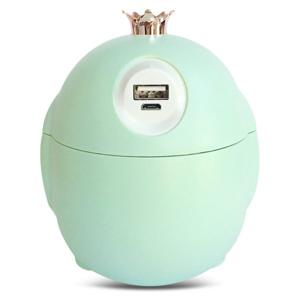 Cute Crown Penguin Air Humidifier Aroma Essential Oil Diffuser Night Lamp - Image 10