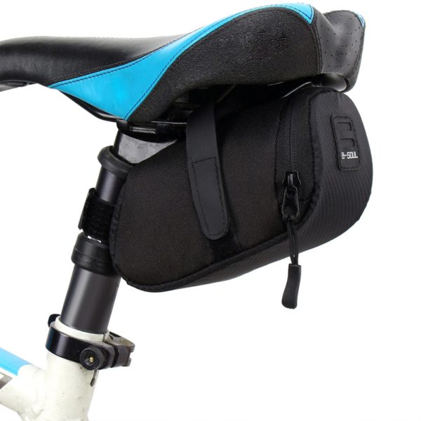 B-SOUL Bicycle Mountain Bike Folding Tail Pack Cushion Bag Cycling Equipment - Image 11