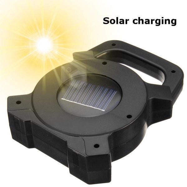 30W Solar Portable Rechargeable LED Flood - Image 2