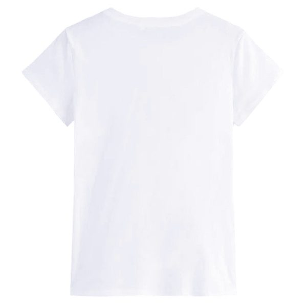 Banana Strip Printed Short Sleeve T-shirt for Women - Image 5