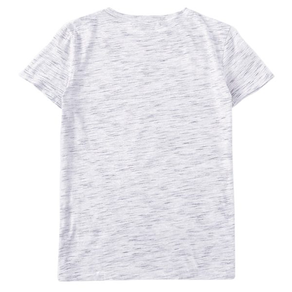 Banana Strip Printed Short Sleeve T-shirt for Women - Image 8