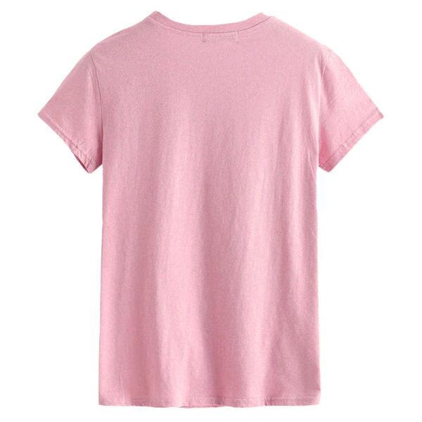 Banana Strip Printed Short Sleeve T-shirt for Women - Image 11
