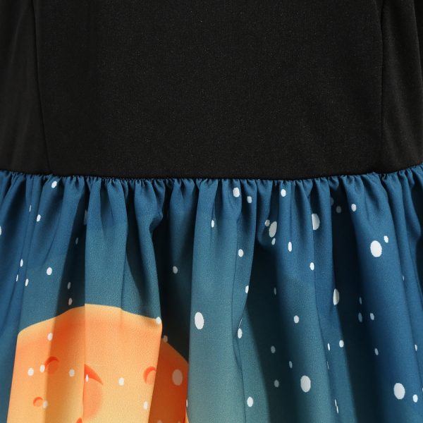 2019 New Christmas Style Vintage Long Sleeve Dress - Image 6