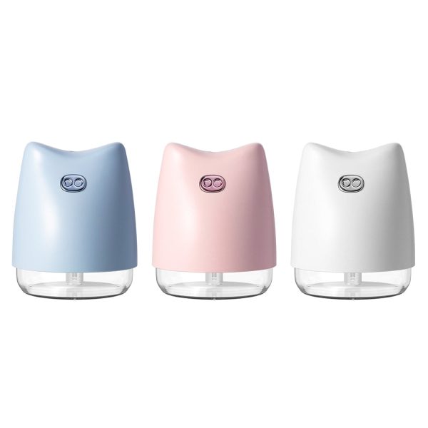 270ml Cute Pig Air Humidifier with Colorful LED Light - Image 4