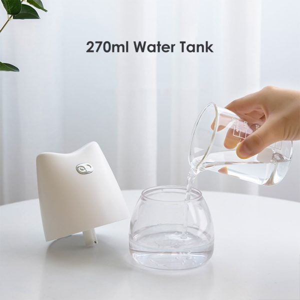 270ml Cute Pig Air Humidifier with Colorful LED Light - Image 30